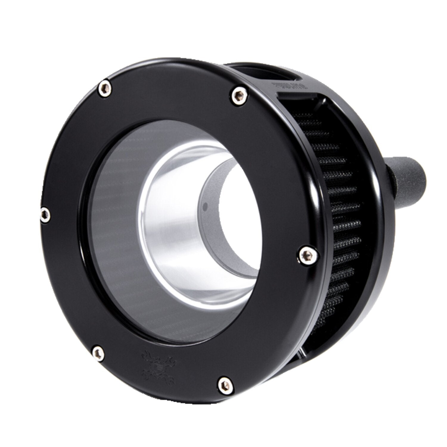 Feuling BA air cleaner - Black - Black filter - Clear cover