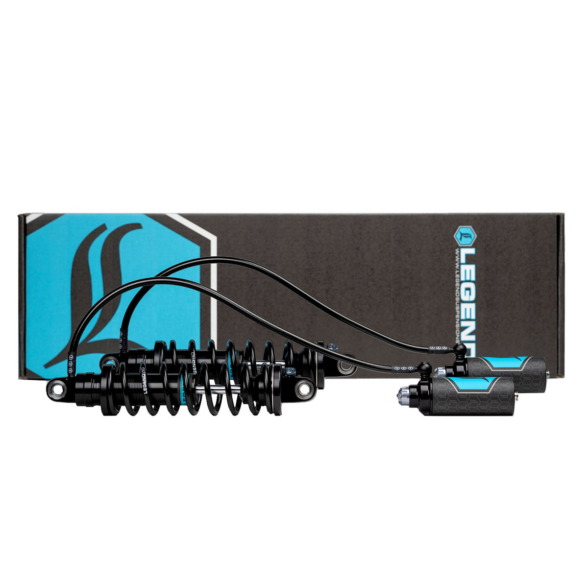 Legend Air Suspension Legend Revo ARC 13" shock set Touring - Black - STD duty