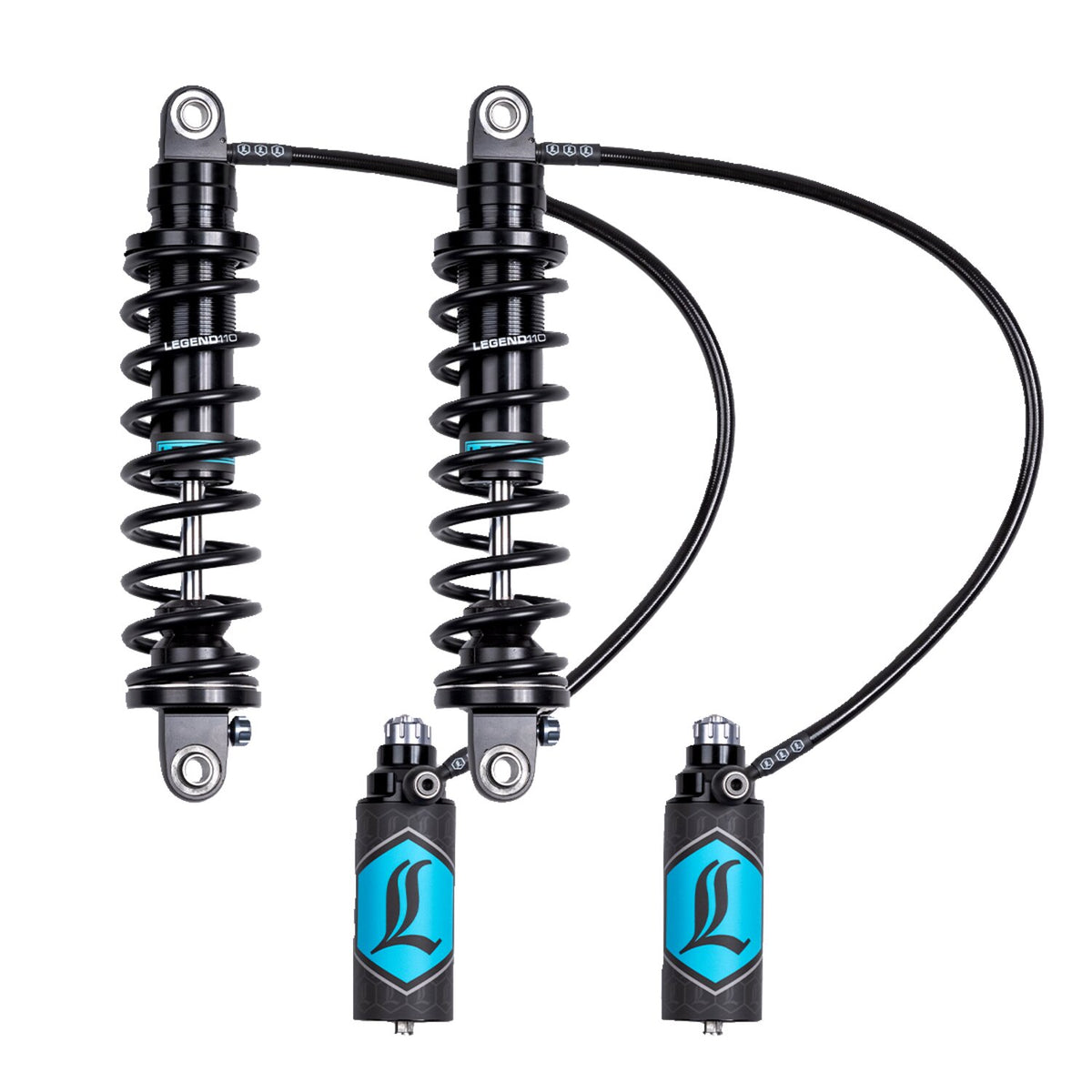 Legend Air Suspension Legend Revo ARC 13" shock set Touring - Black - STD duty