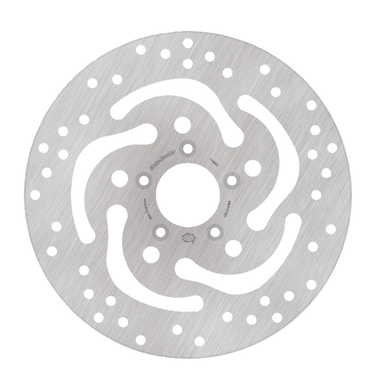 Moto-Master 'Halo' rigid brake rotor - Left front