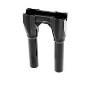 Kraus Topless Isolated Straight Risers - 8" rise - Black