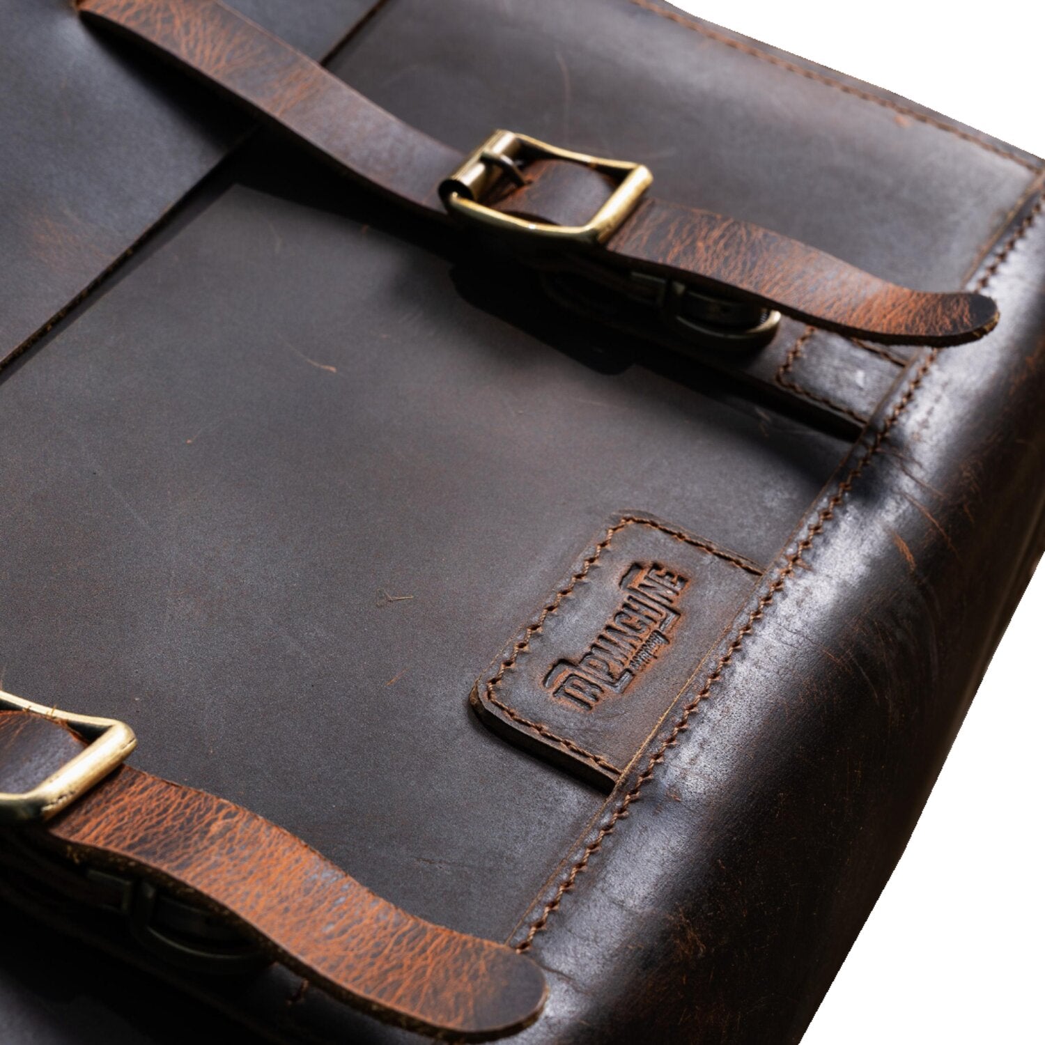 Trip Machine Legacy Saddlebag set - Cognac