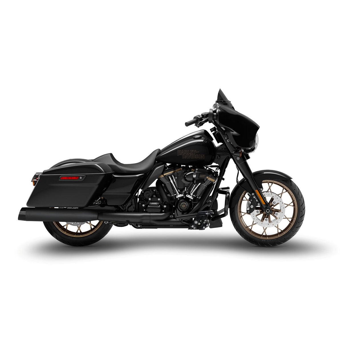 Zard Racing Slip-Ons with Black Alu End Caps - Black
