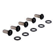 Screws4Bikes bolt kit derby cover - Gloss black