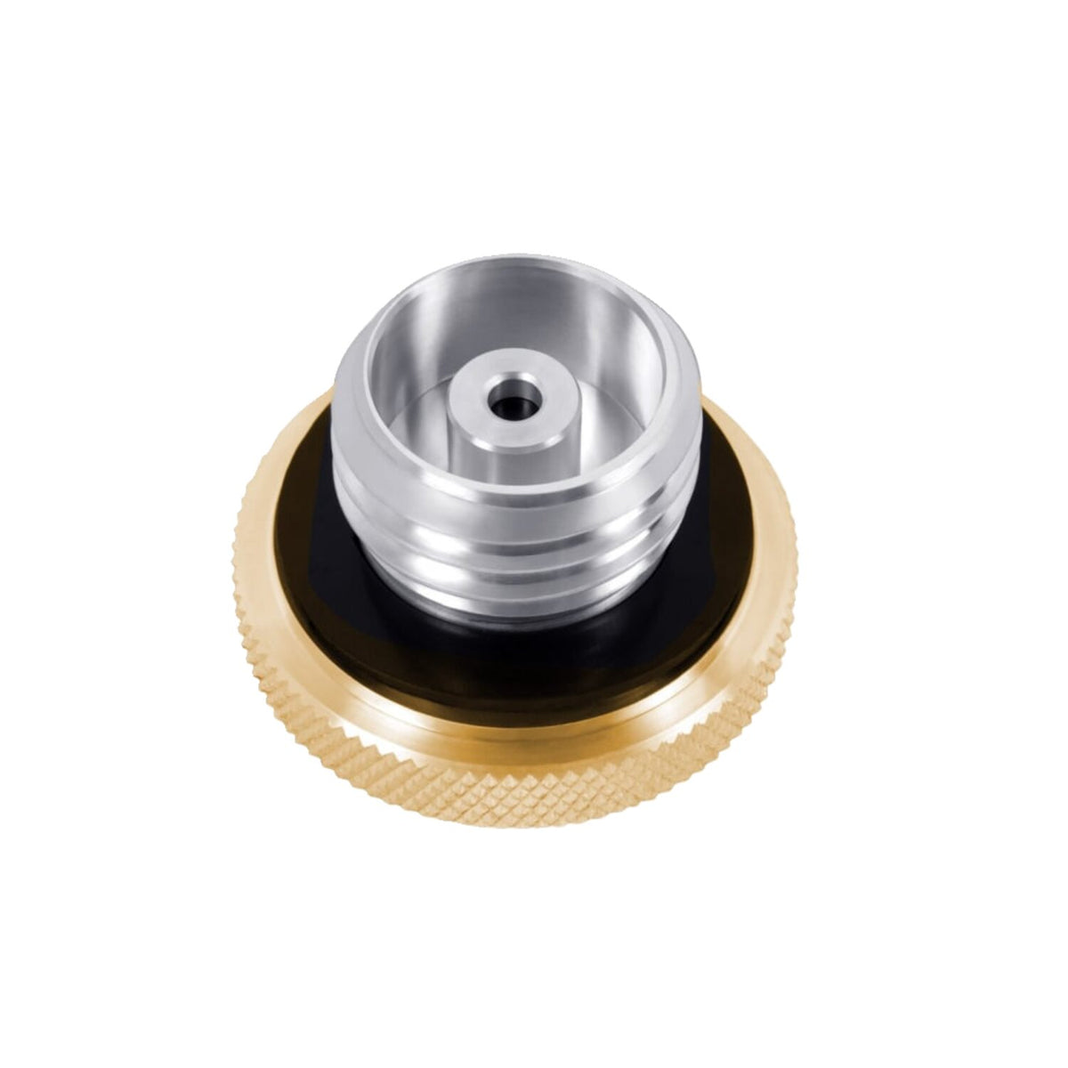 Motone vented gas cap - Brass aluminum