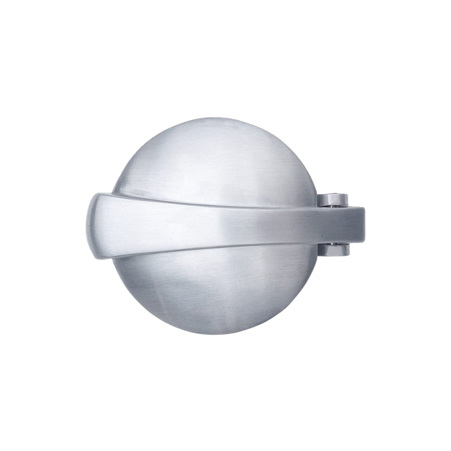Motone Monza flip up gas cap - Brushed aluminum