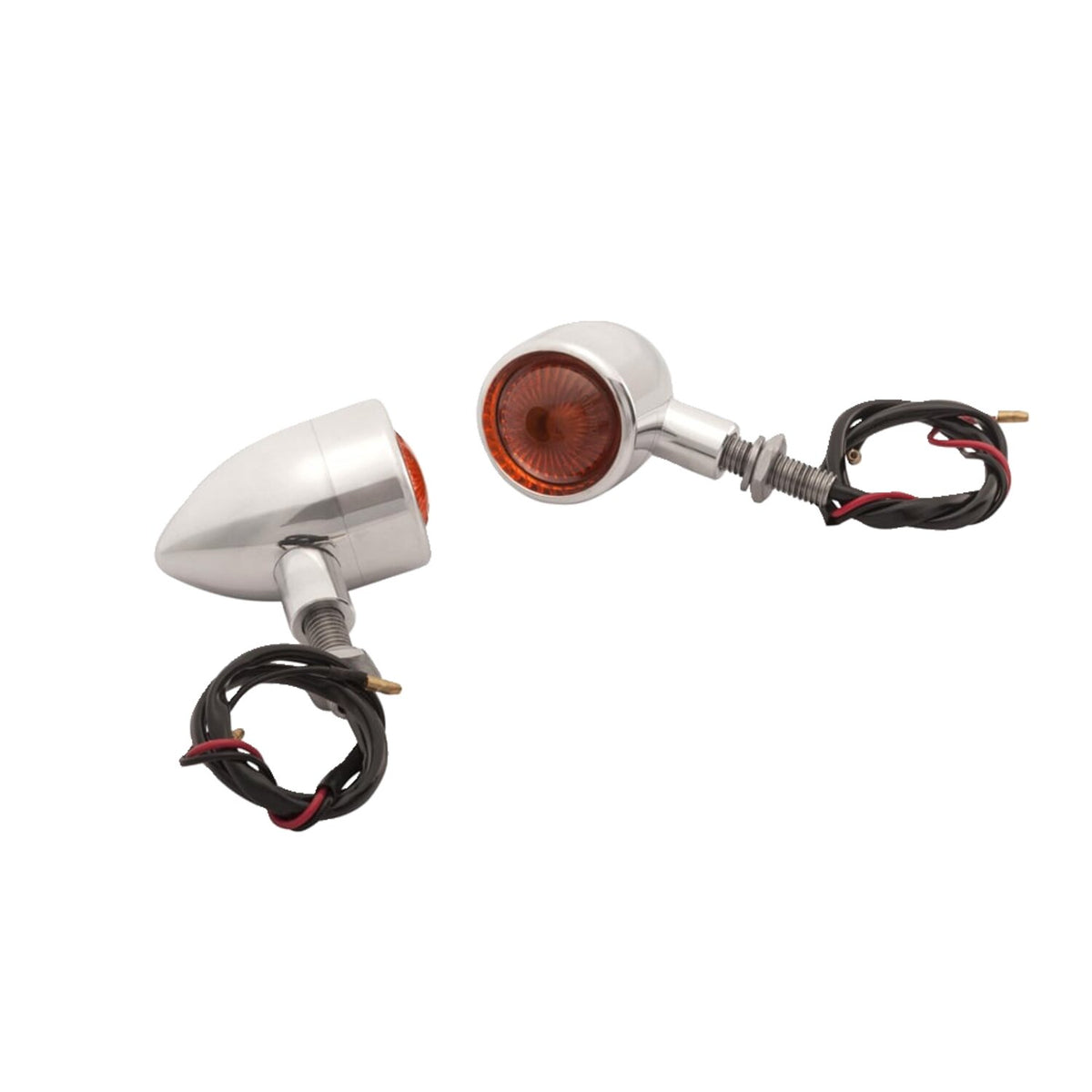Motone custom billet turn signal set - Polished