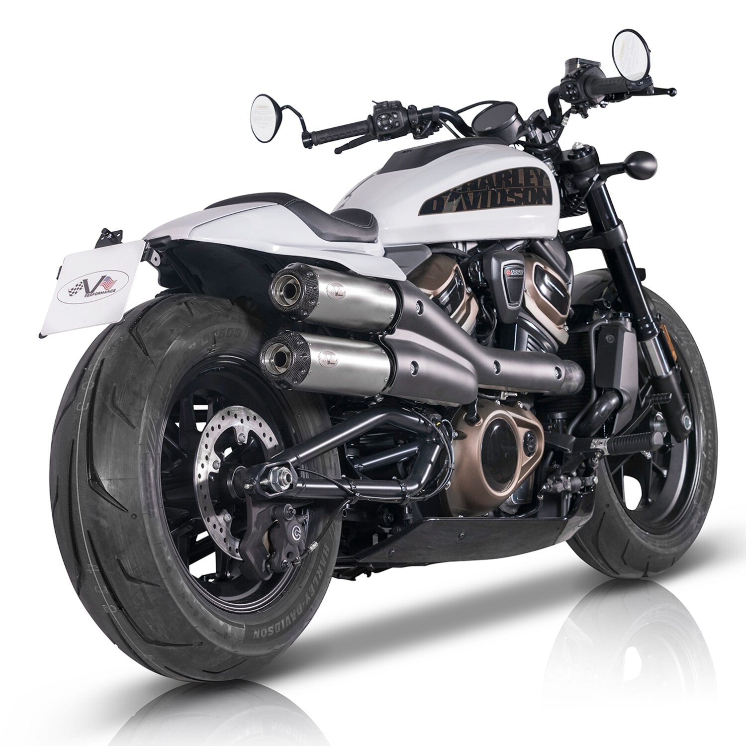 V Performance Under-Tail license plate holder