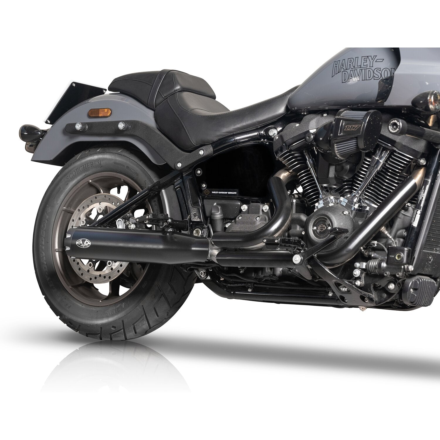V Performance Revolver 2-1 Club Style exhaust system - Black
