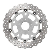 Performance Machine Dominator 320mm Front Brake Rotor - Chrome