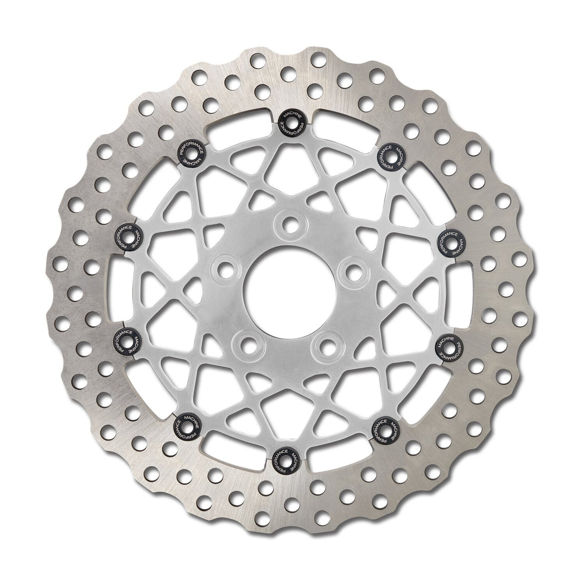 Performance Machine Speedstar Race Series 320mm Front Brake Rotor - Chrome