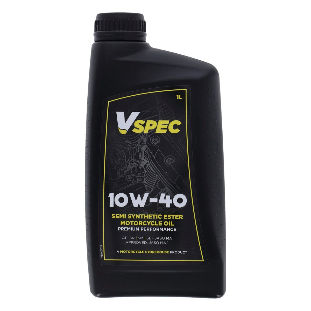 Vspec 10W40 (Semi Synthetic) motor oil - 1 liter