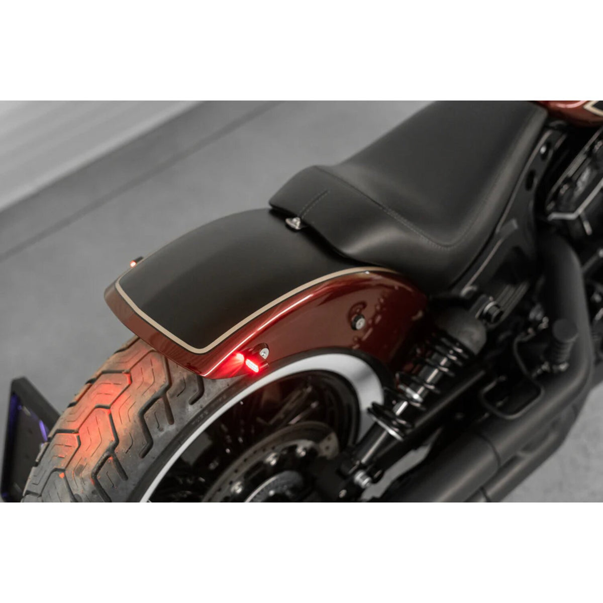 Killer Custom Rear Fender Tomahawk - Black