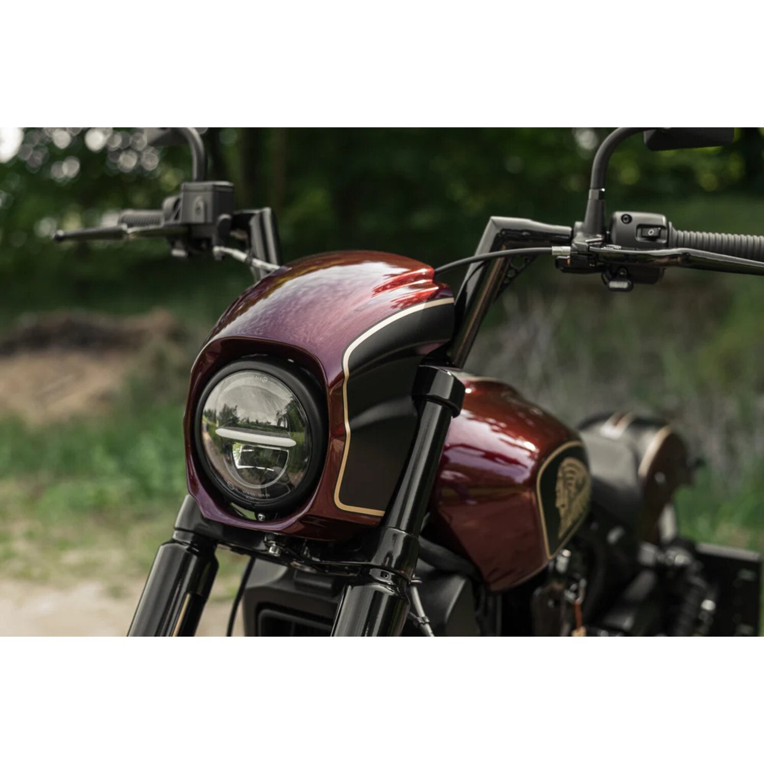 Killer Custom Tomahawk Series Mini Ape 1 1/2"HandleBar - Bla