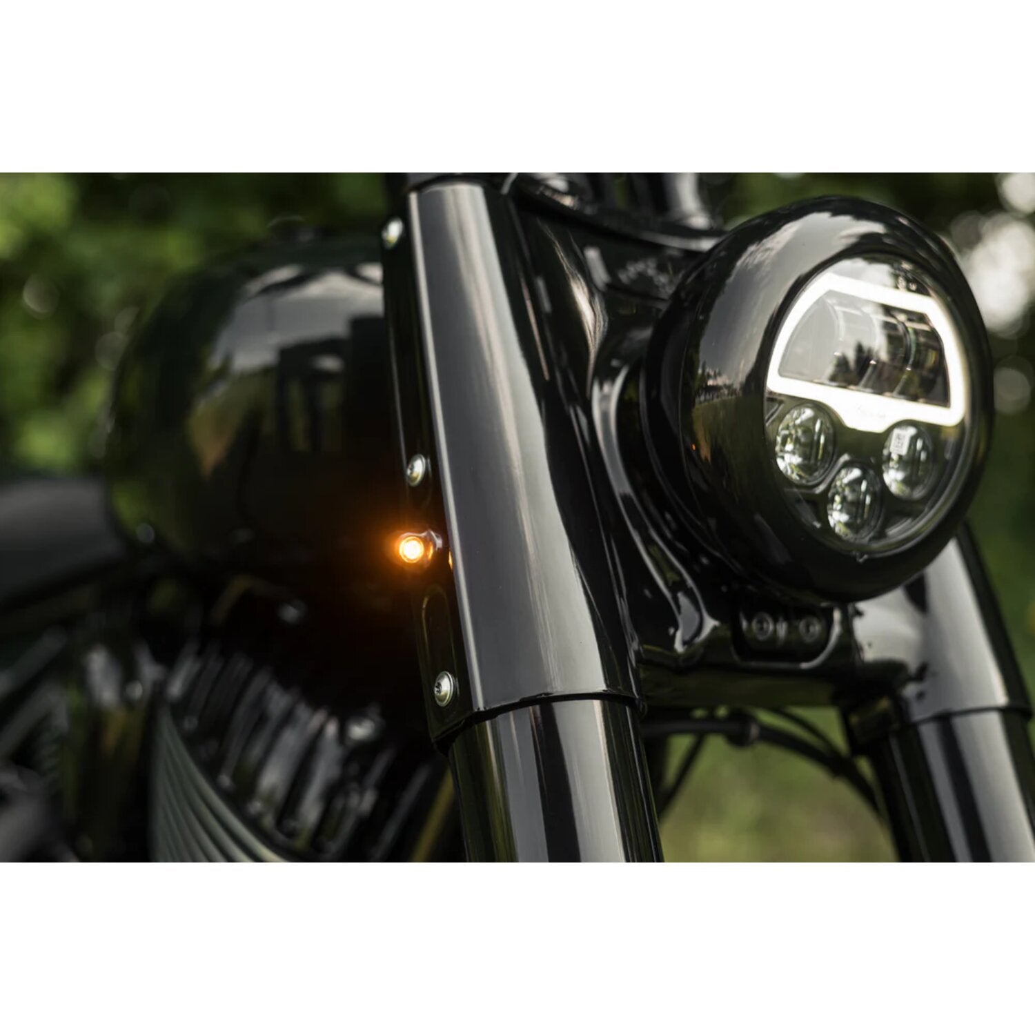 Killer Custom Front Led Turn Signals - Black