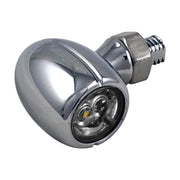 MCS Mini Q 3-1 taillight/turn signal combo - Chrome