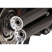 Falcon exhaust Falcon Double groove Slip-ons exhaust Black