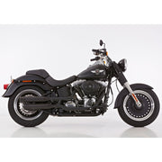 Falcon exhaust Falcon Double groove Slip-ons exhaust Black