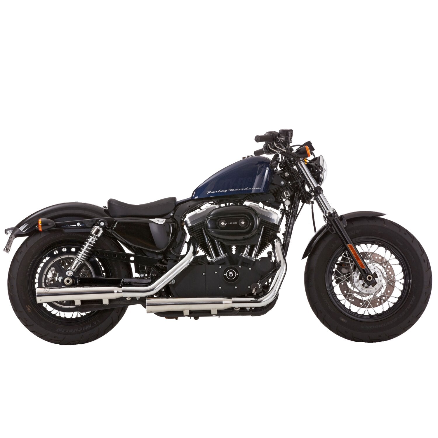 Falcon exhaust Falcon Double groove Slip-ons exhaust Polished