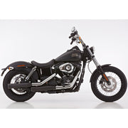 Falcon exhaust Falcon Double groove Slip-ons exhaust Black
