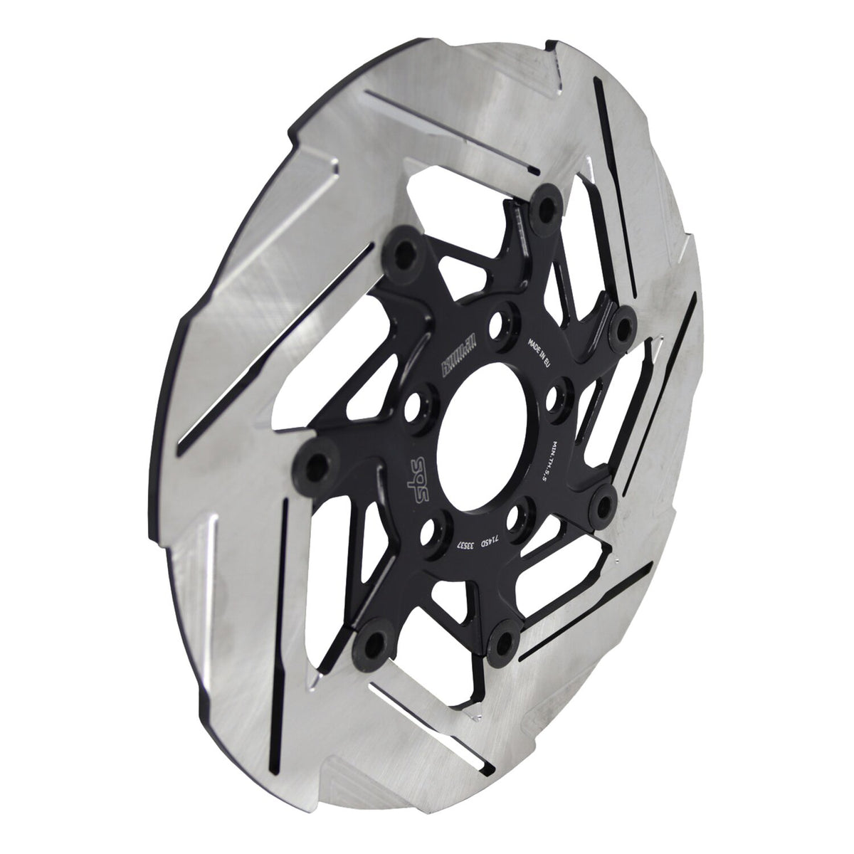 Kodlin by SBS '7-spoke' brake rotor rear - Clear