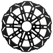 Kodlin by SBS '10-spoke' brake rotor rear - Black
