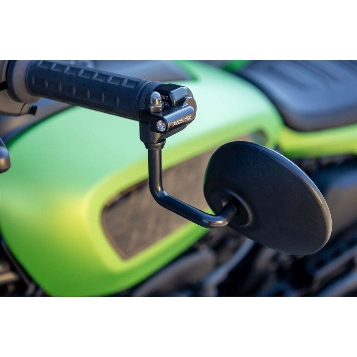 Rick's Motorcycles bar-end turn signal kit Atto Integral