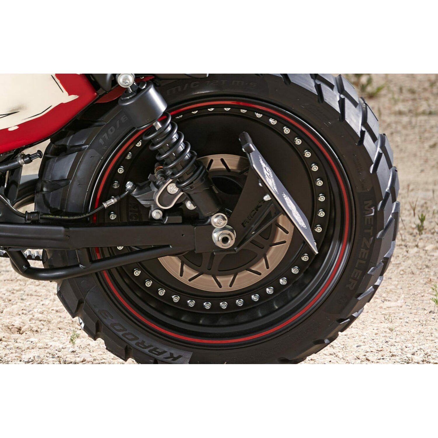 Rick's Motorcycles side mount License plate bracket short