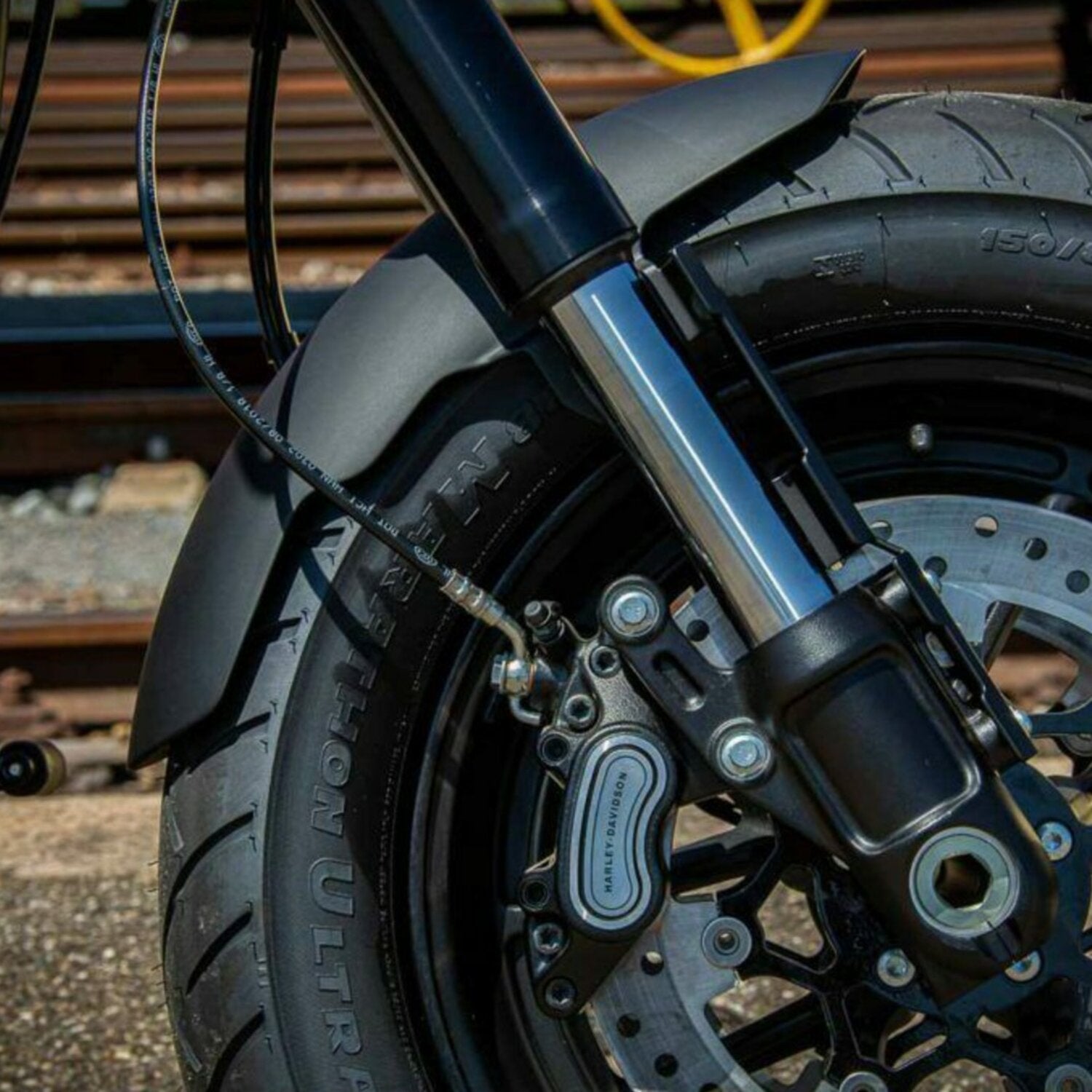 Rick's Motorcycles 150/80-16" custom front fender - Steel