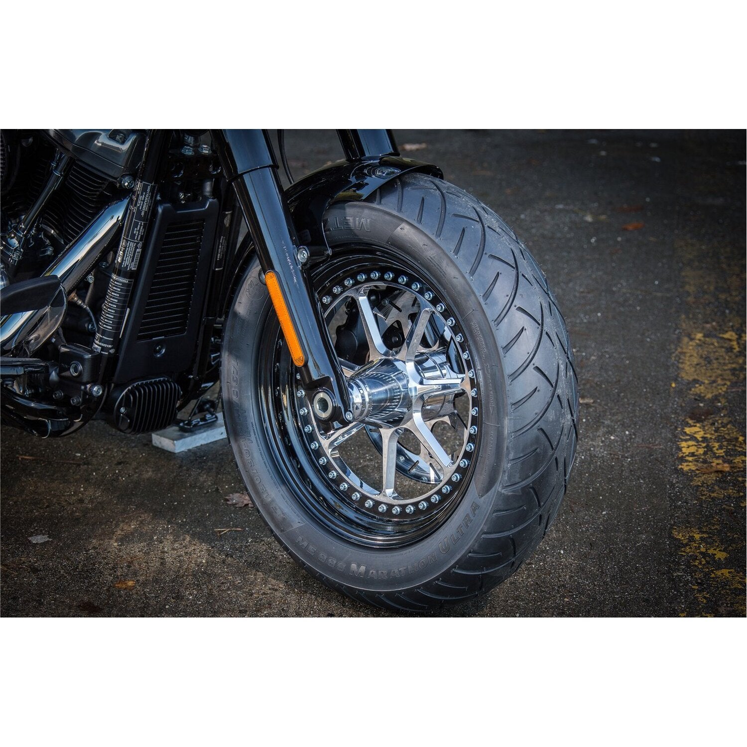 Rick's Motorcycles Softail 16" custom front fender - Long