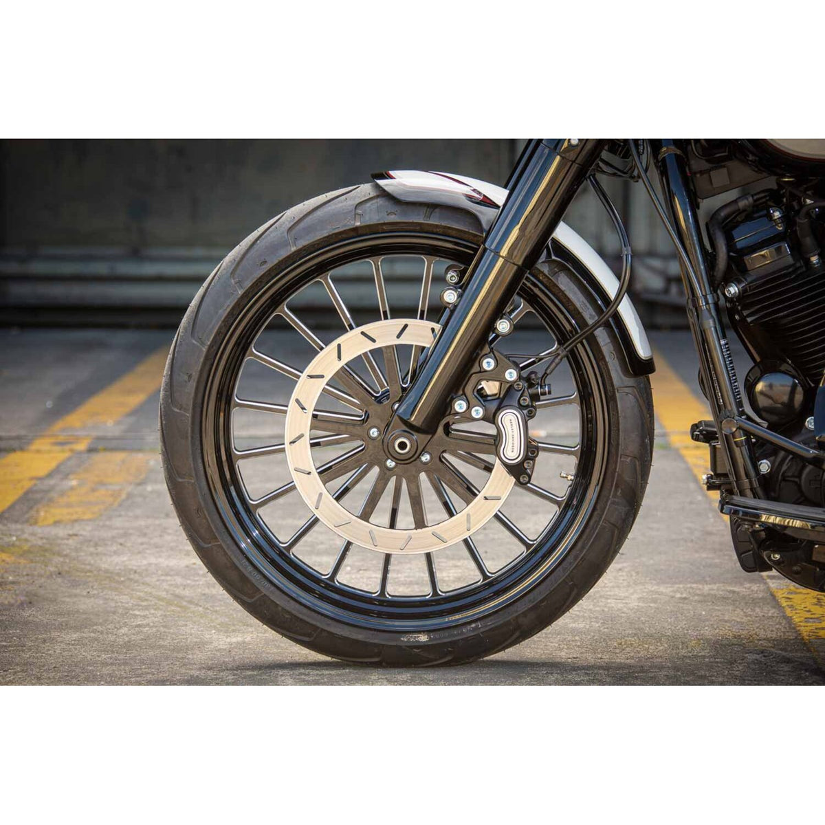 Rick's Motorcycles Softail 21" custom front fender - Long