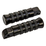 Rick's Motorcycles passenger pegs O-ring style - Black