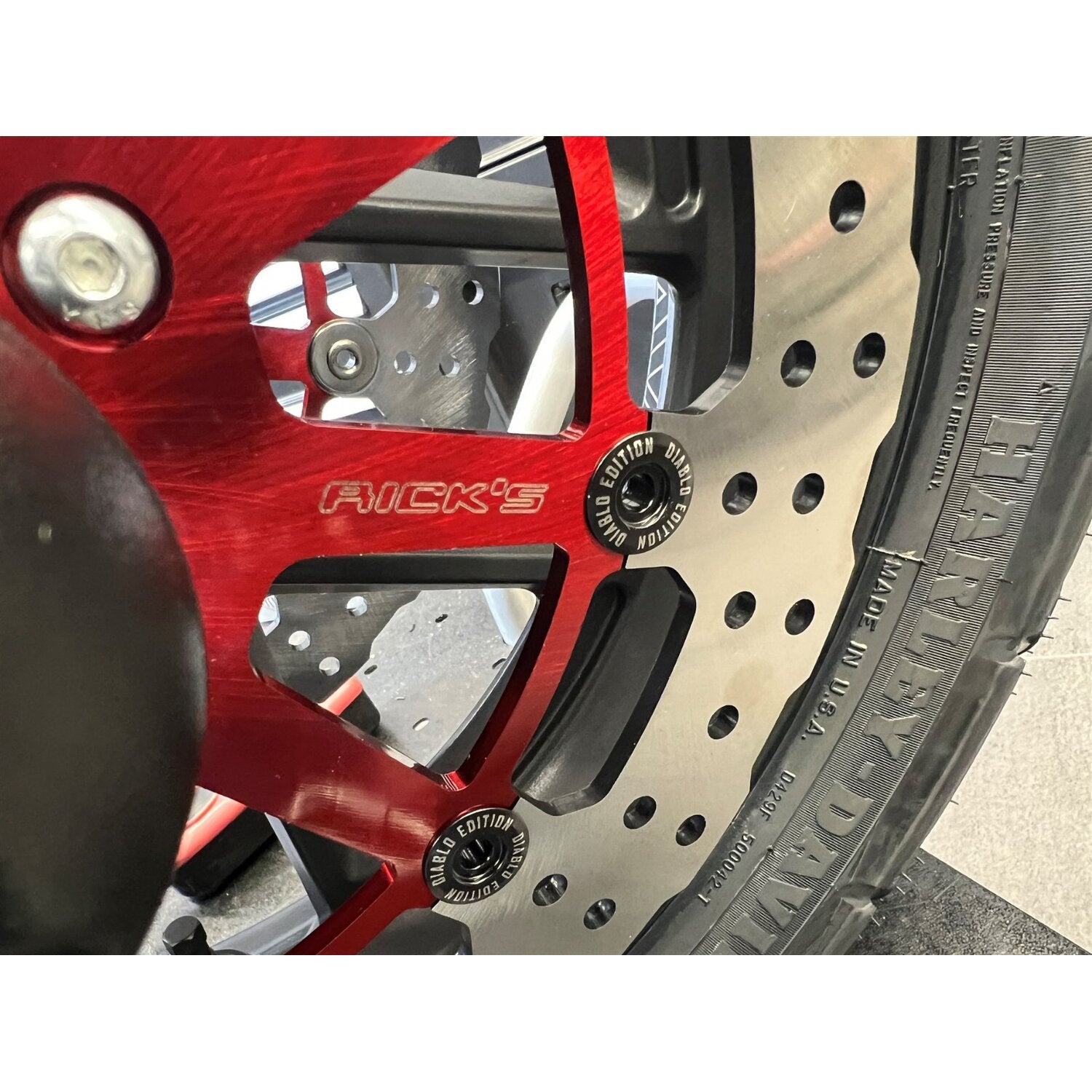 Rick's Motorcycles Wave brake disc EL Diablo 13"