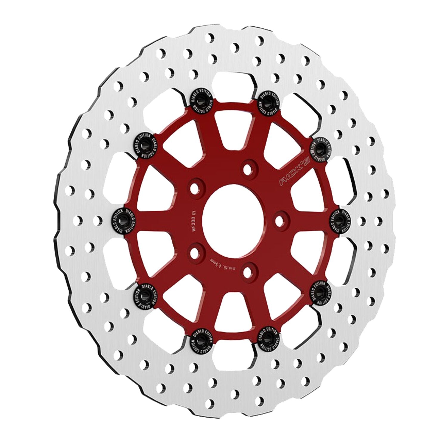 Rick's Motorcycles Wave brake disc EL Diablo 11.8"