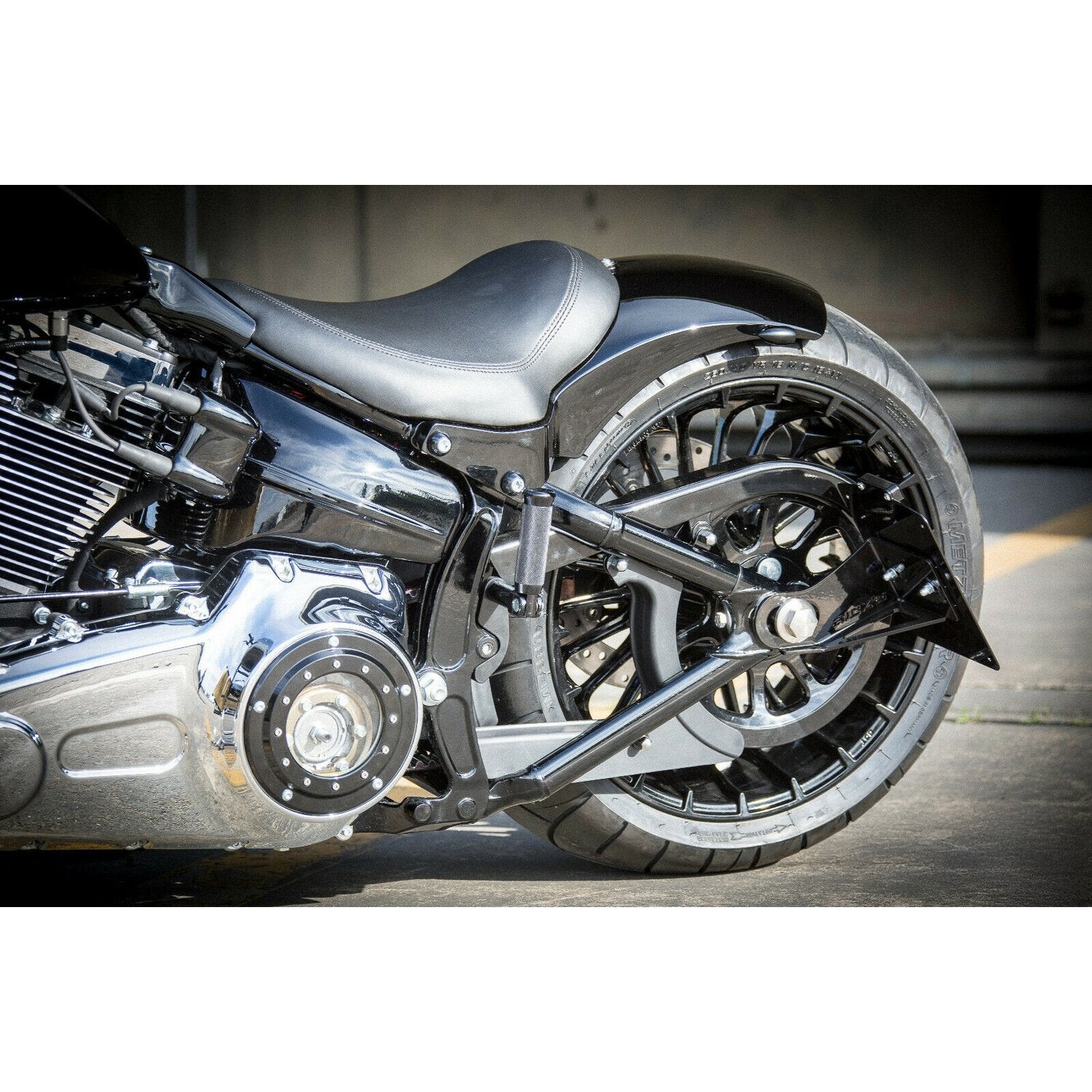 Rick's Motorcycles side mount License plate bracket short