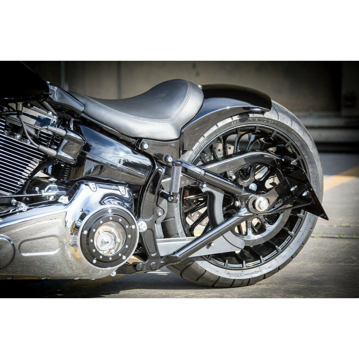 Rick's Motorcycles side mount License plate bracket short