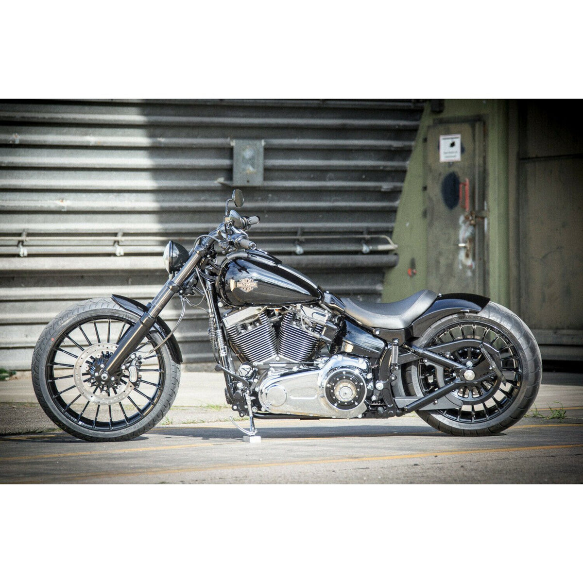 Rick's Motorcycles side mount License plate bracket short
