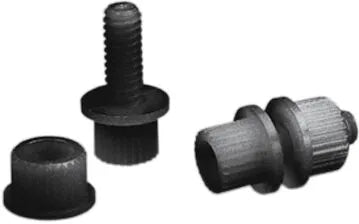 Parts Unlimited Nylon License Plate Fasteners - 100 Pack