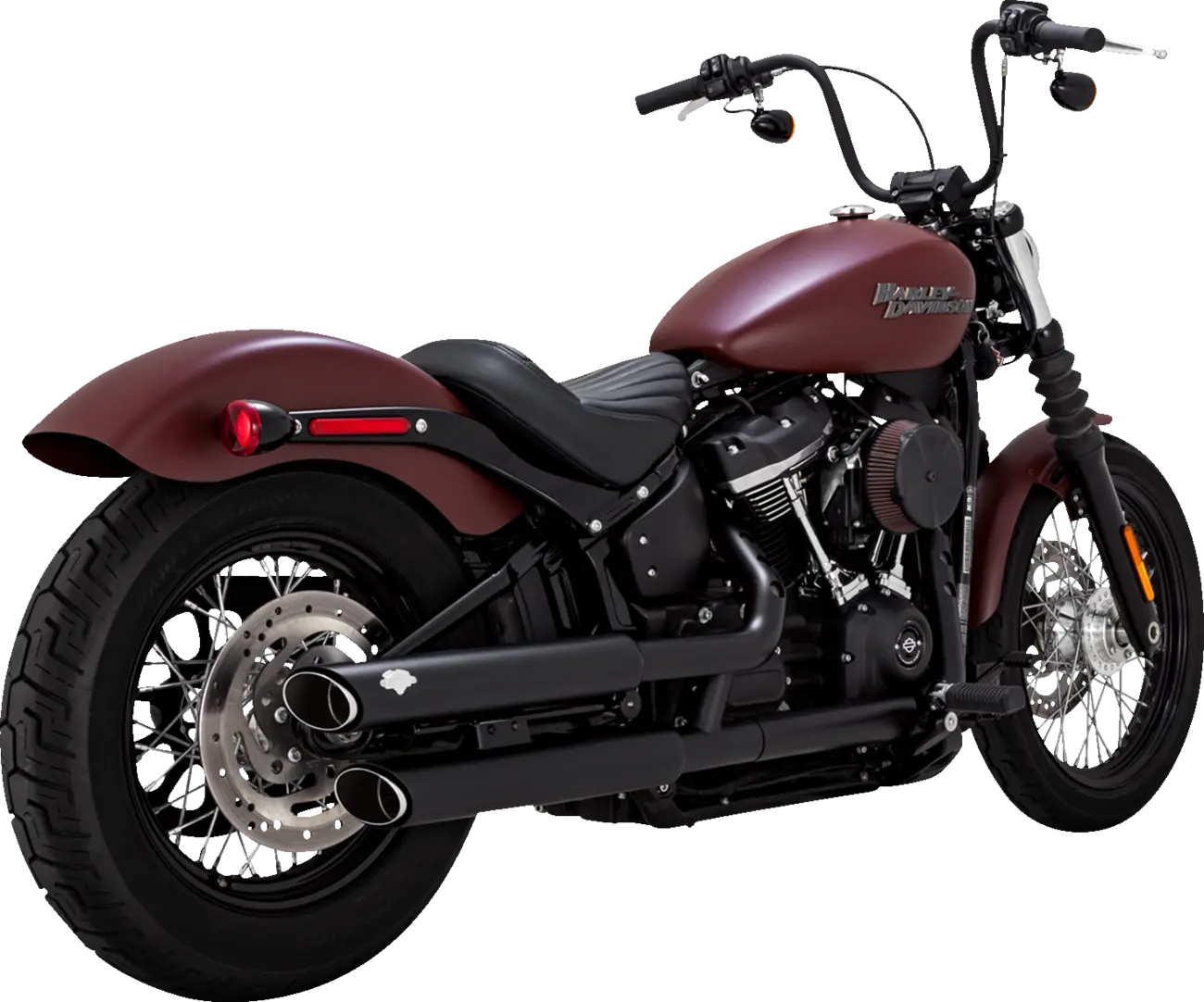 Vance & Hines 3" Twin Slash Slip-On Avgasrör