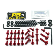 Pro Bolt Aluminium Fairing Bolt Kit For Kawasaki