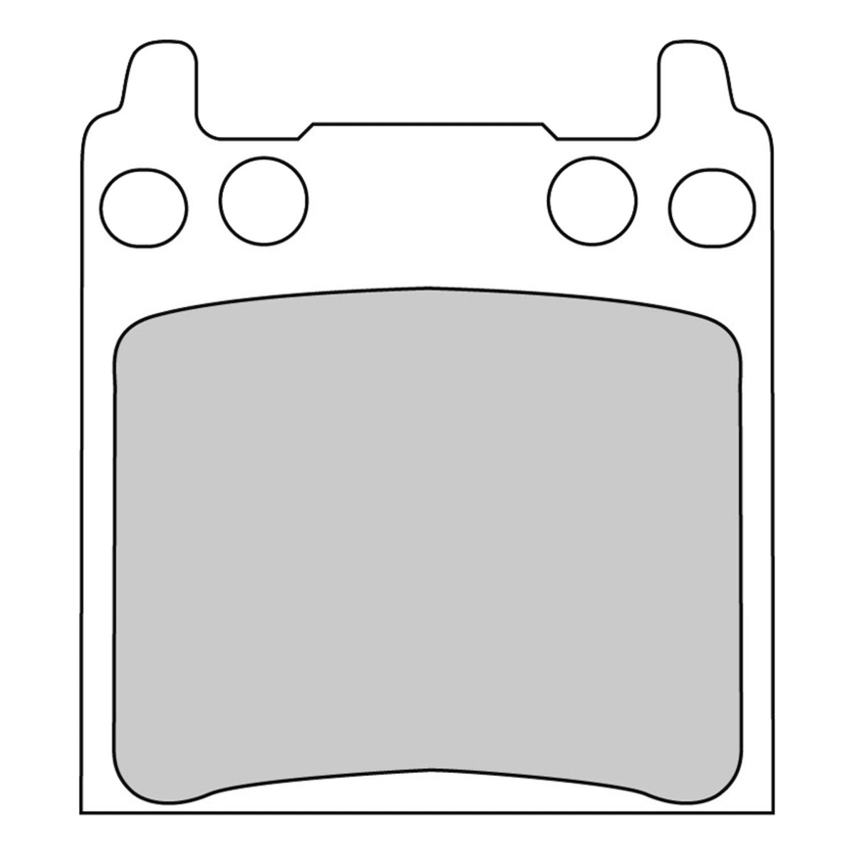 Ferodo brake pads - Organic P-compound