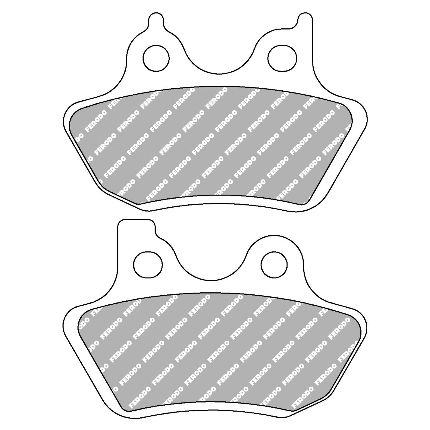 Ferodo brake pads - Organic P-compound