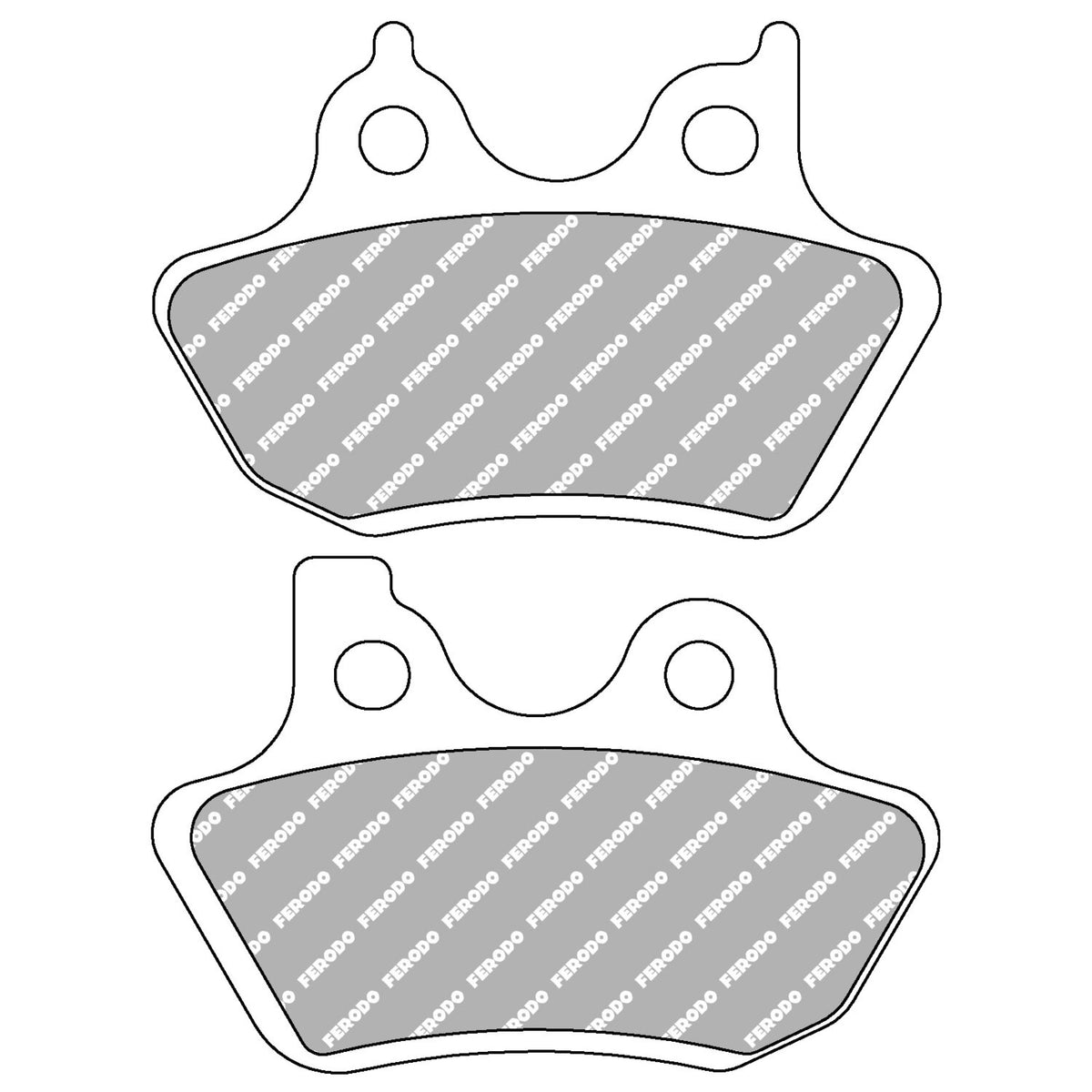 Ferodo brake pads - Sintered ST-compound