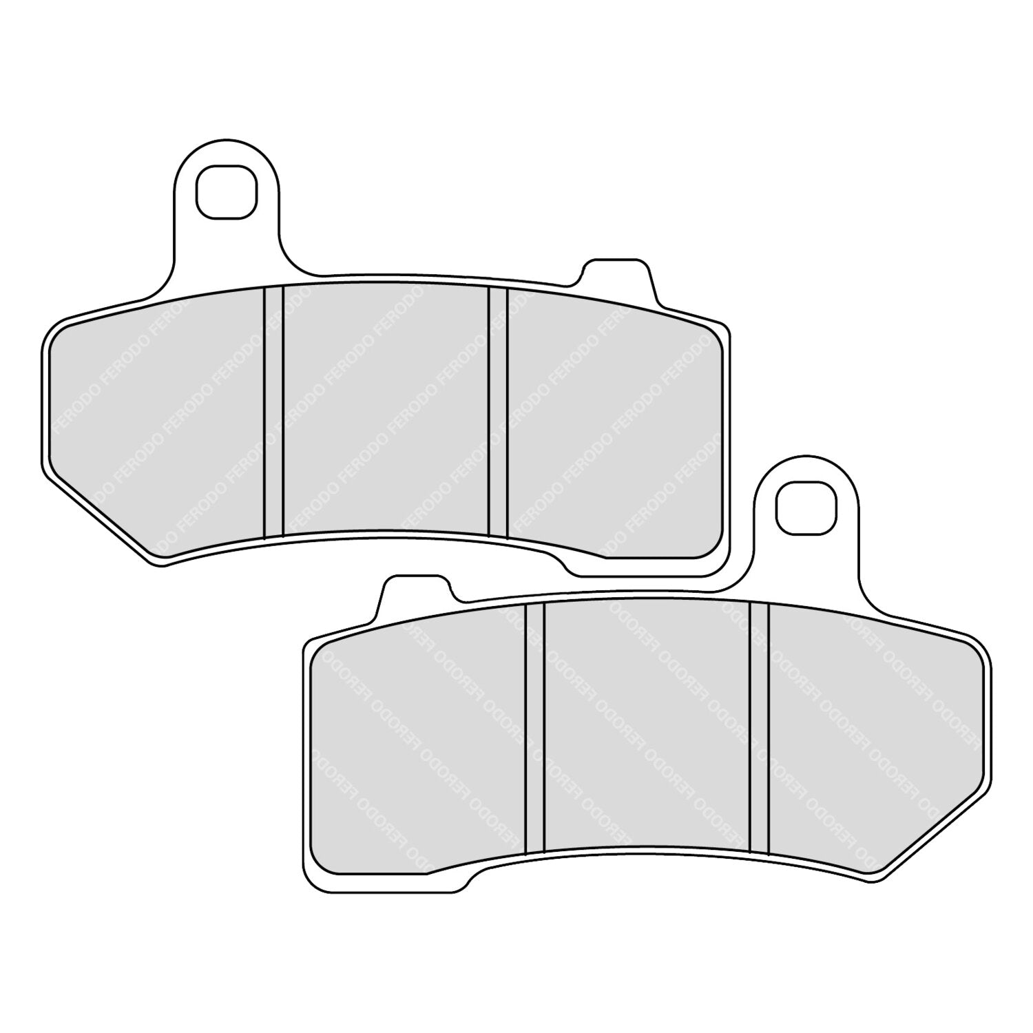 Ferodo brake pads - Organic P-compound