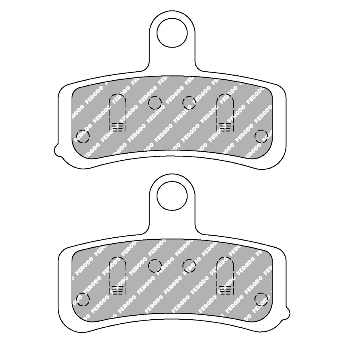 Ferodo brake pads - Sintered ST-compound