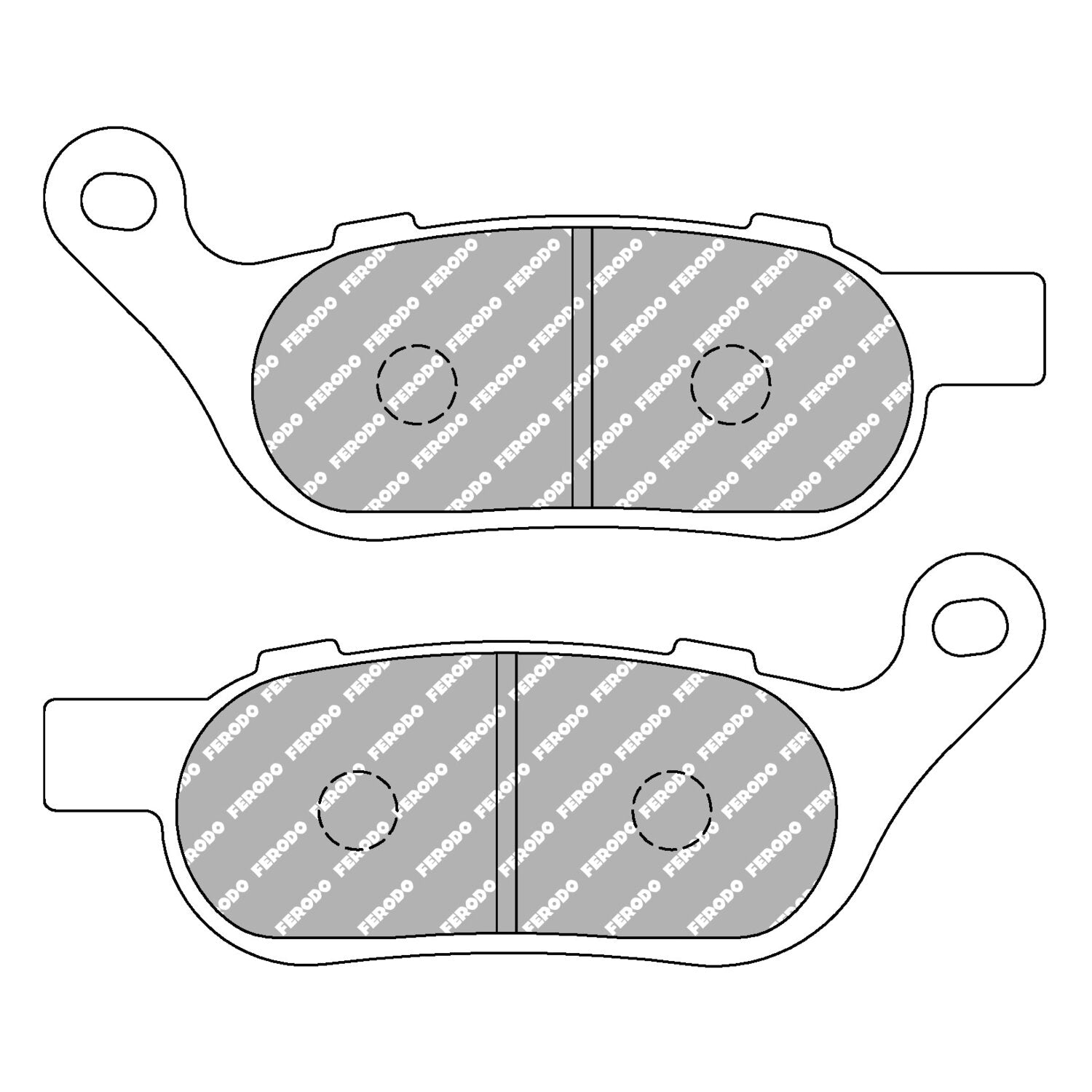 Ferodo brake pads - Sintered ST-compound