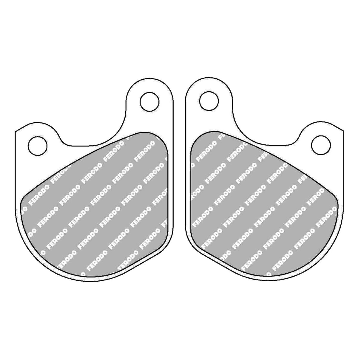 Ferodo brake pads - Organic P-compound