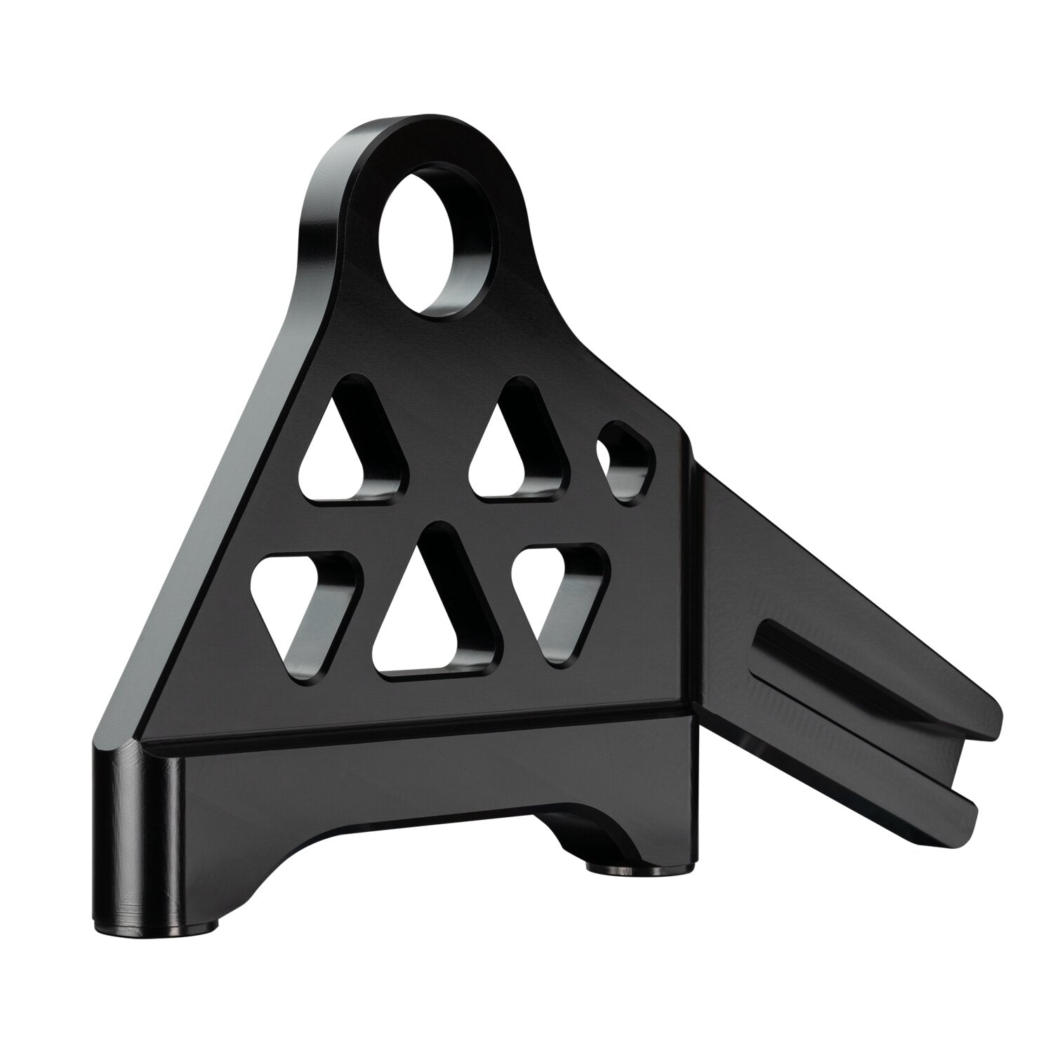 Accossato M8 Softail rear brake caliper bracket - Black