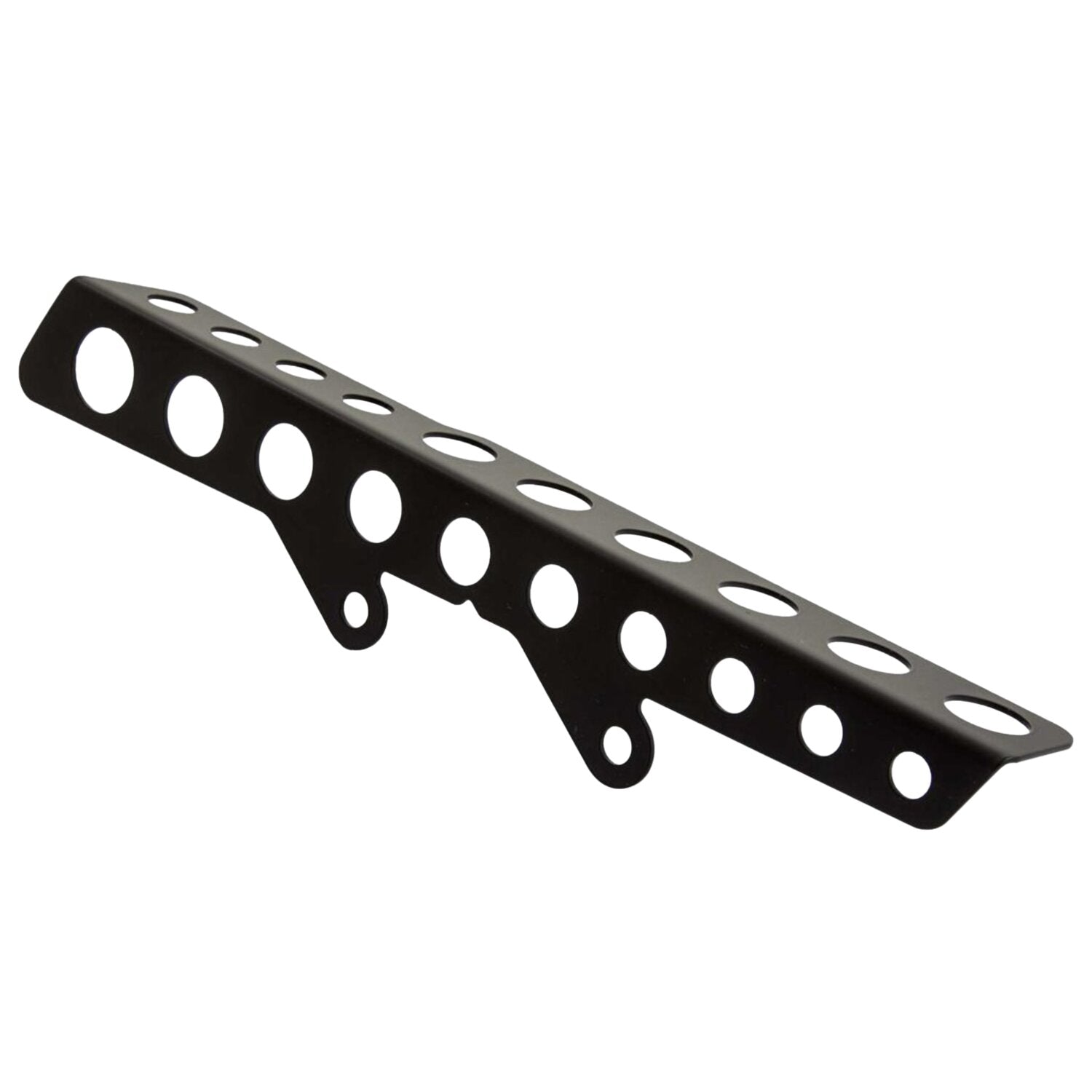 Rick's Motorcycles belt guard Round holes - Matte black