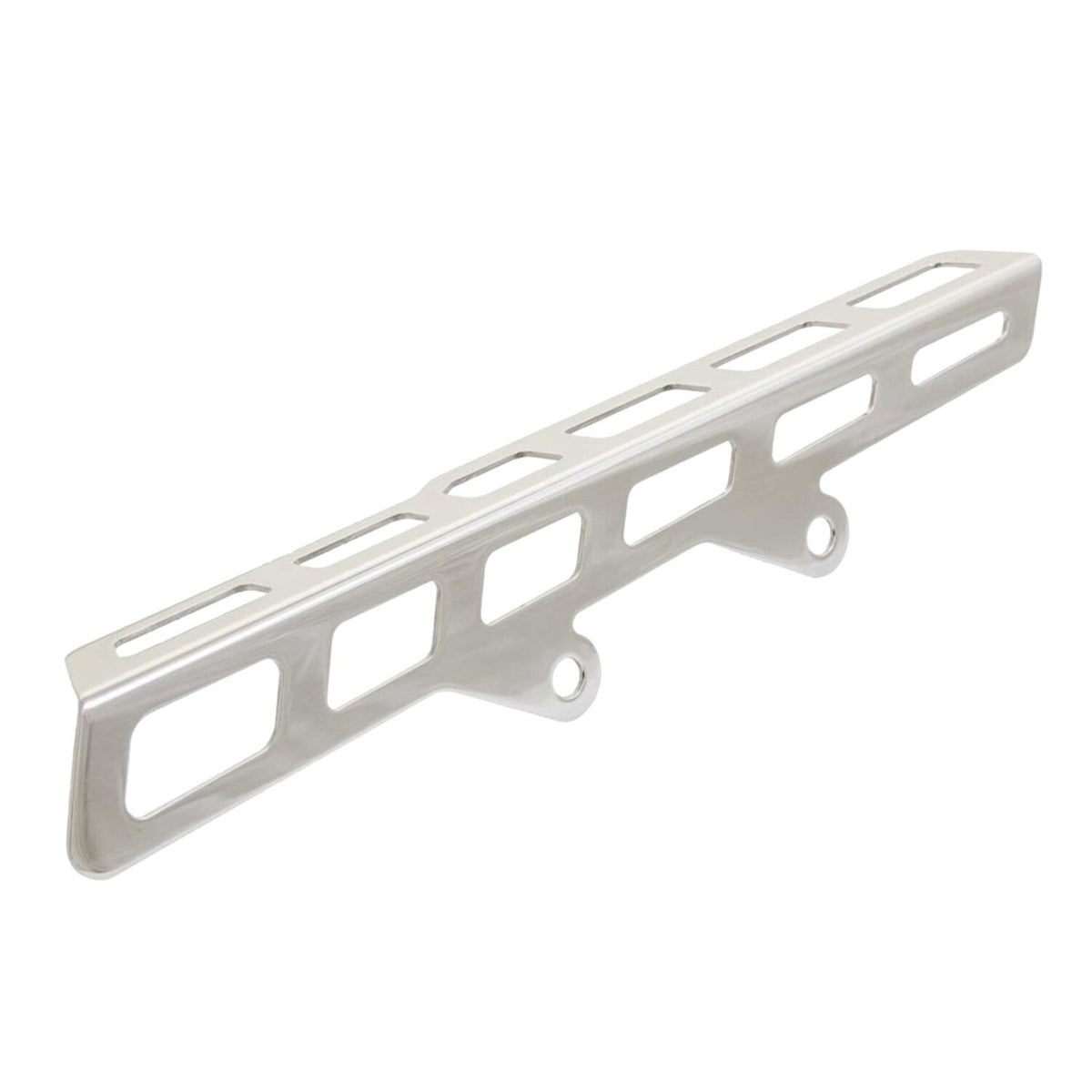Rick's Motorcycles belt guard Square holes - Polished